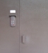 Комплект многоабонентского аудиодомофона с дверью