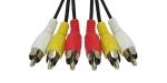 Шнур 3 RCA - 3 RCA