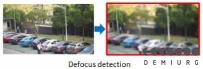 Функция Defocus Detection – обнаружение расфокусировки камеры наблюдения. 