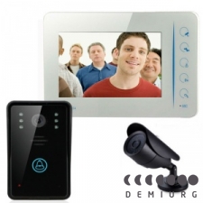 Обеспечение безопасности с помощью домофона и системы видеонаблюдения. 