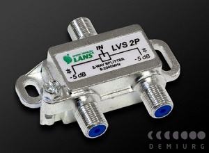 Спутниковый разветвитель на 2 выхода