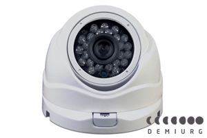 Видеокамера цветная уличная IP купольная AV-IPWD206F-IR PoE 2Мп с ИК подсветкой