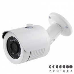 Видеокамера цветная уличная IP цилиндрическая AV-IPW136F-IR PoE 1.3 Мп с ИК подсветкой