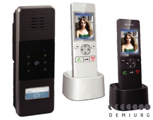 Комплект индивидуального цветного беспроводного видеодомофона Slinex RD-30