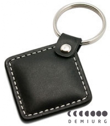 Ключ брелок IL-07MK, 1K Mifare, брелок в кожаном корпусе, с кольцом